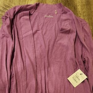 Caslon Purple Cardigan